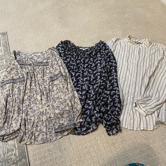 Bundle 12 loft tops (blouses) xl euc - Picture 9 of 12